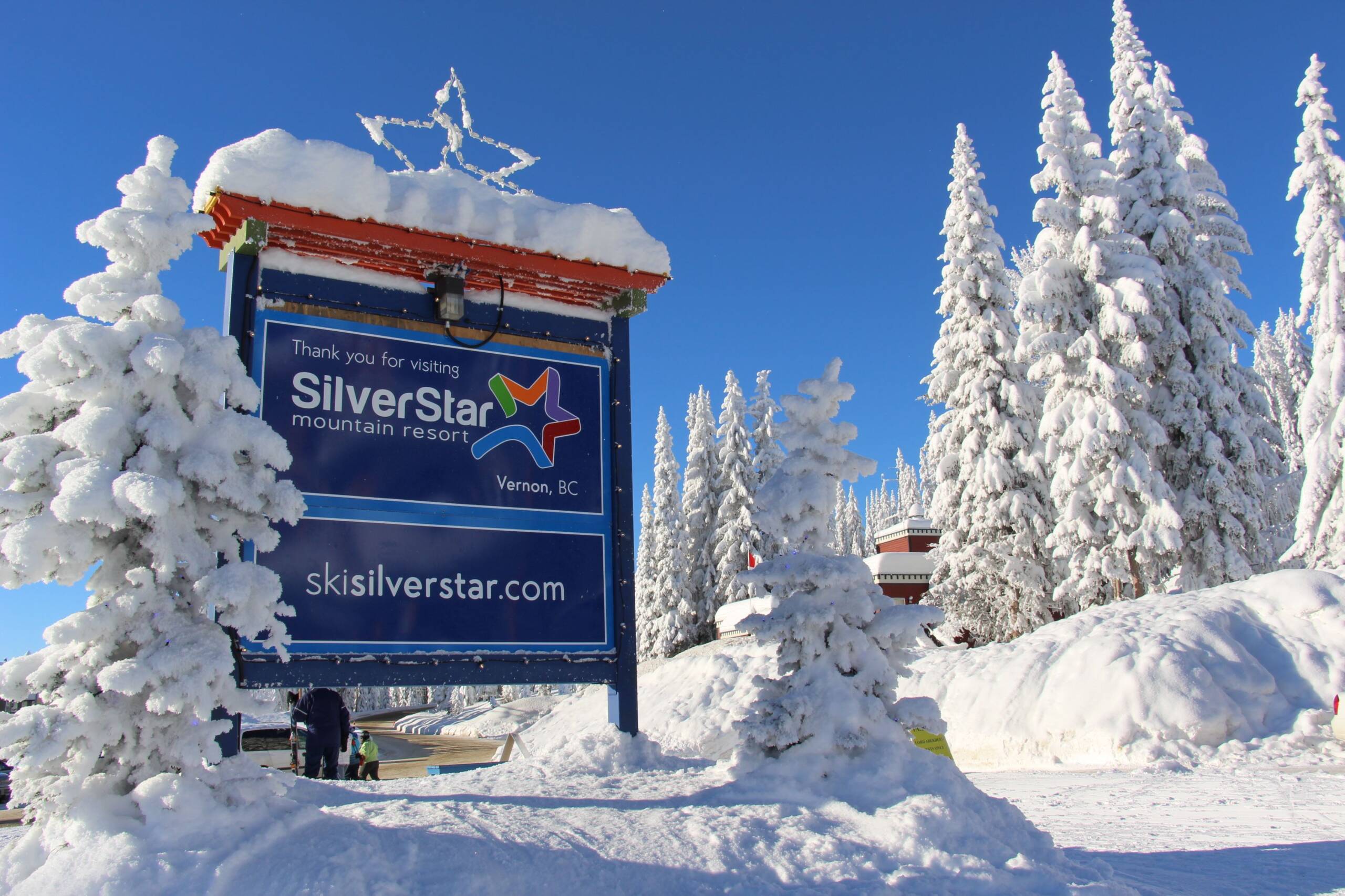Silver Star Mountain Resort - Welcome Sign