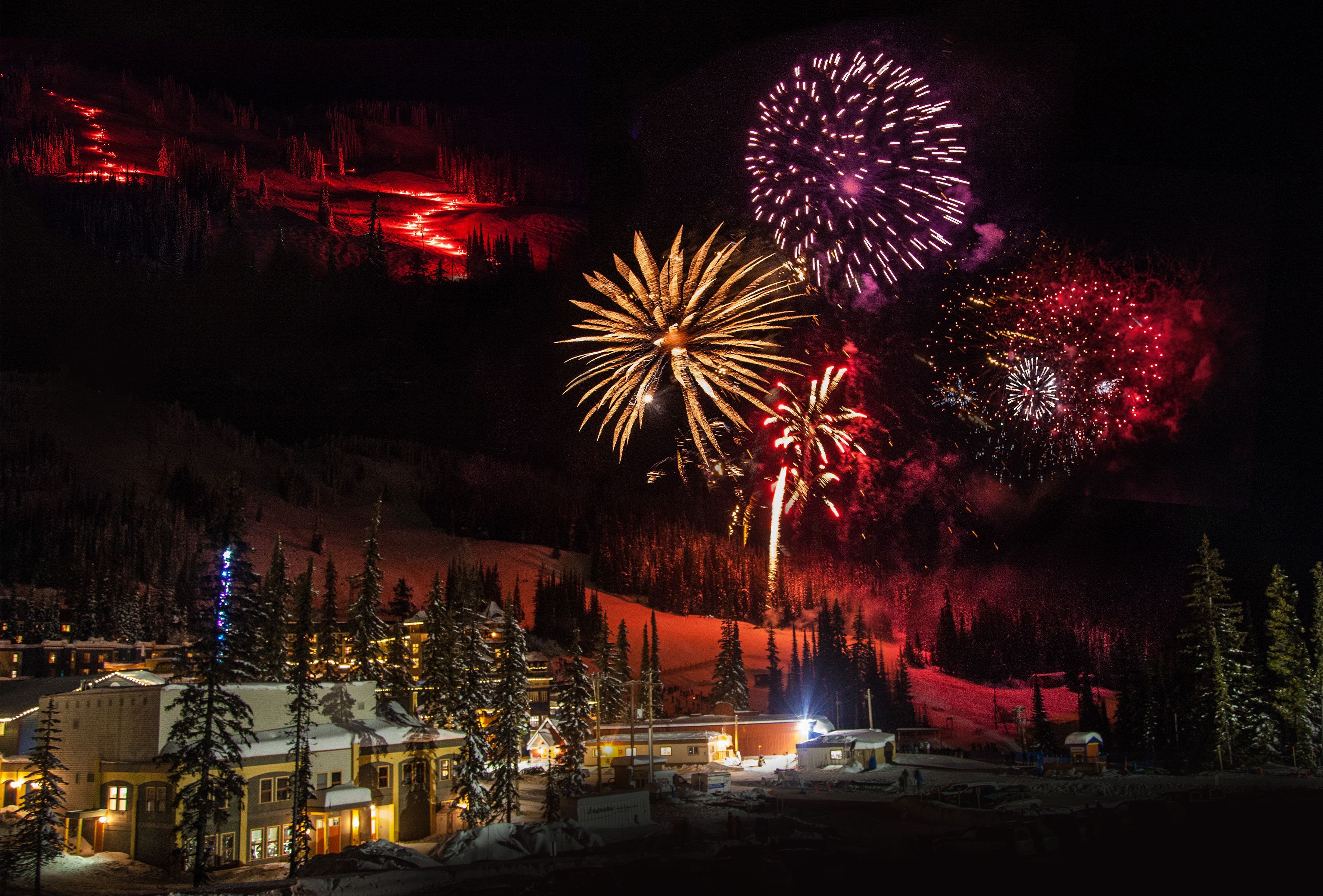New Year's Eve on Silver Star Mountain Resort, BC RE/MAX Priscilla